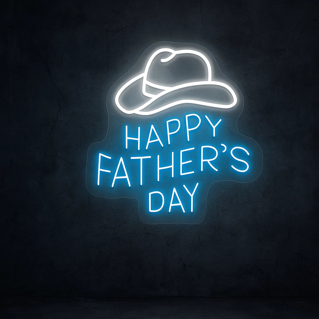 Custom Father's Day Neon Sign LED Gift for Dad