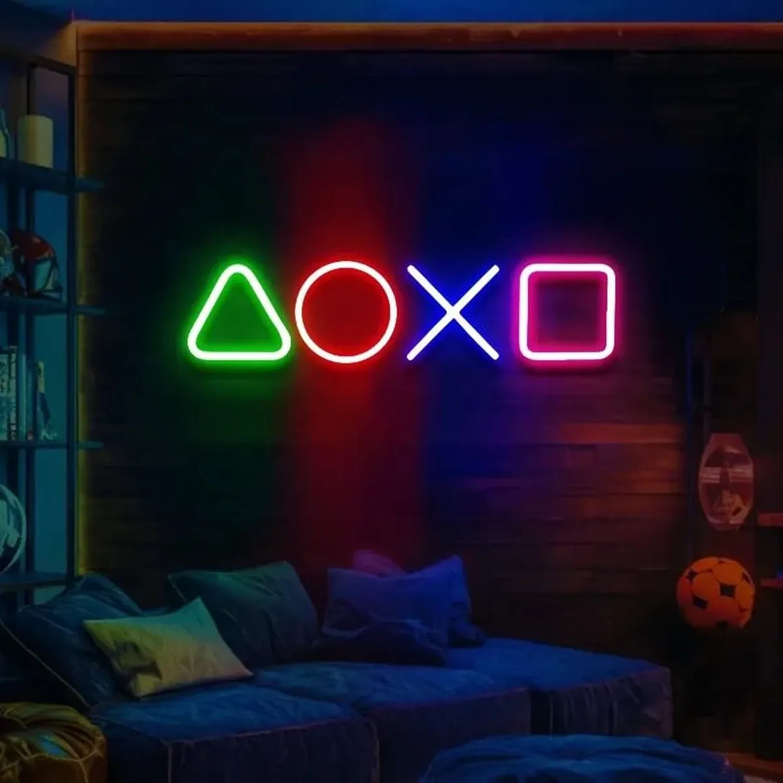 Squid Game Console Buttons Neon Sign