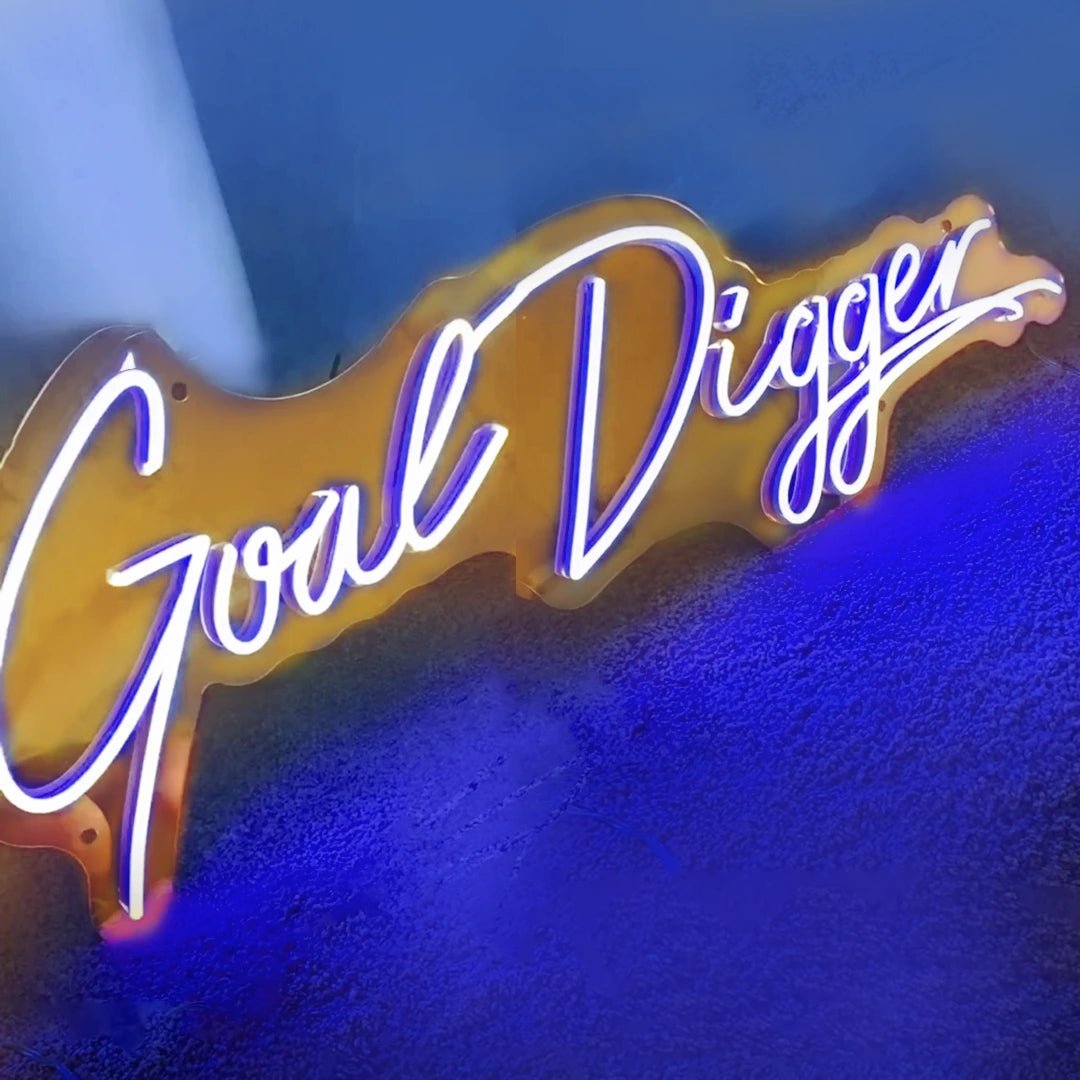 GOAL DIGGER LED NEON SIGN - Neon Brothers