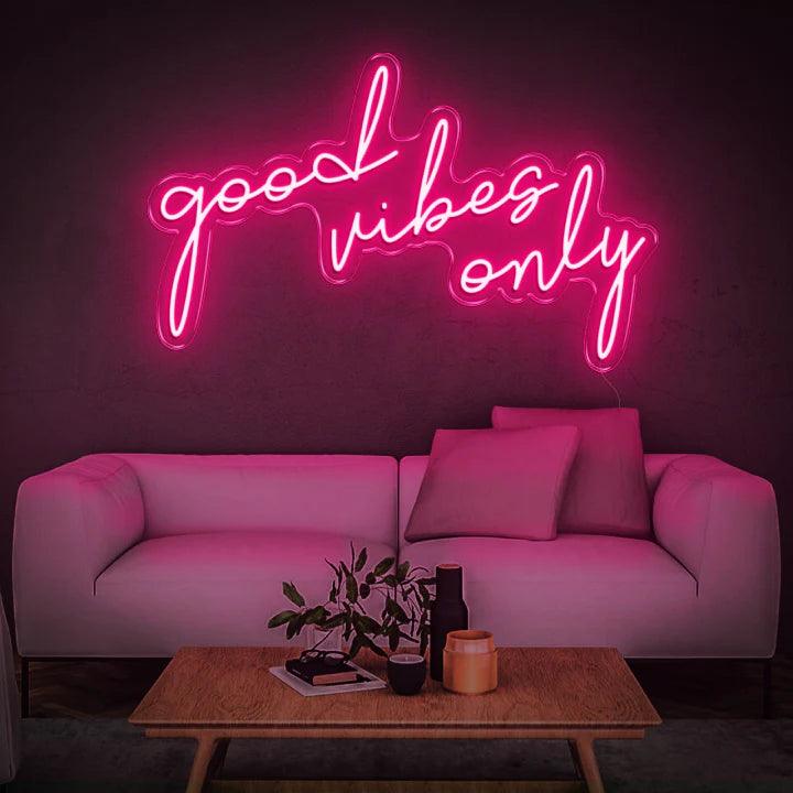 Good Vibes Only' Neon Sign-Neonsigns-Neon Brothers