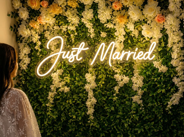 just married
