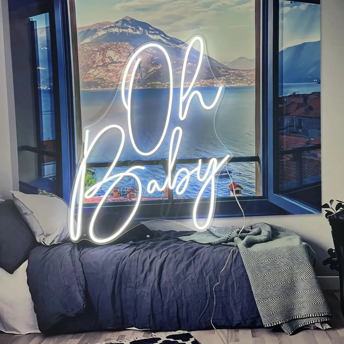 Oh Baby Neon Sign – The Perfect Glow for Baby Showers & Nurseries - Neon Brothers