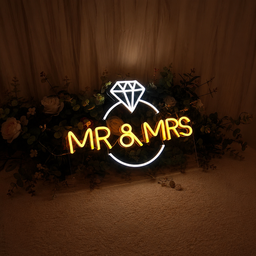 Neon Wedding Signs