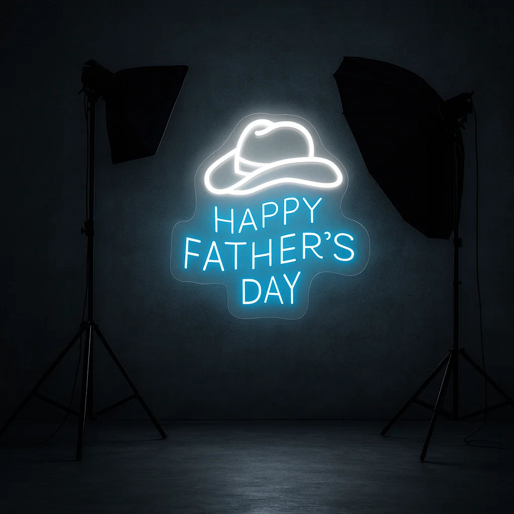 Custom Father's Day Neon Sign LED Gift for Dad