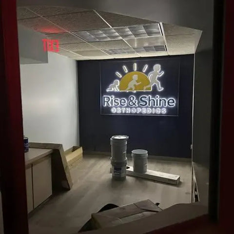 Custom Illuminated Orthopaedic Clinic Sign