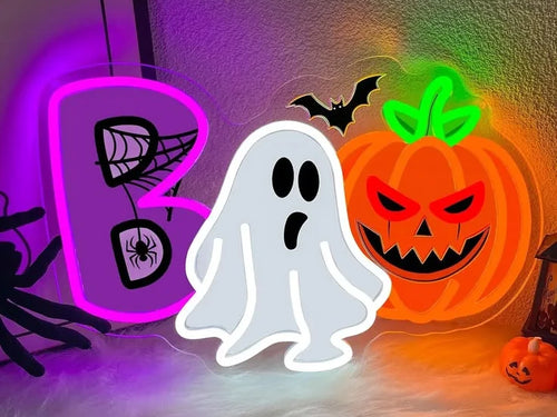 Ghost & Pumpkin