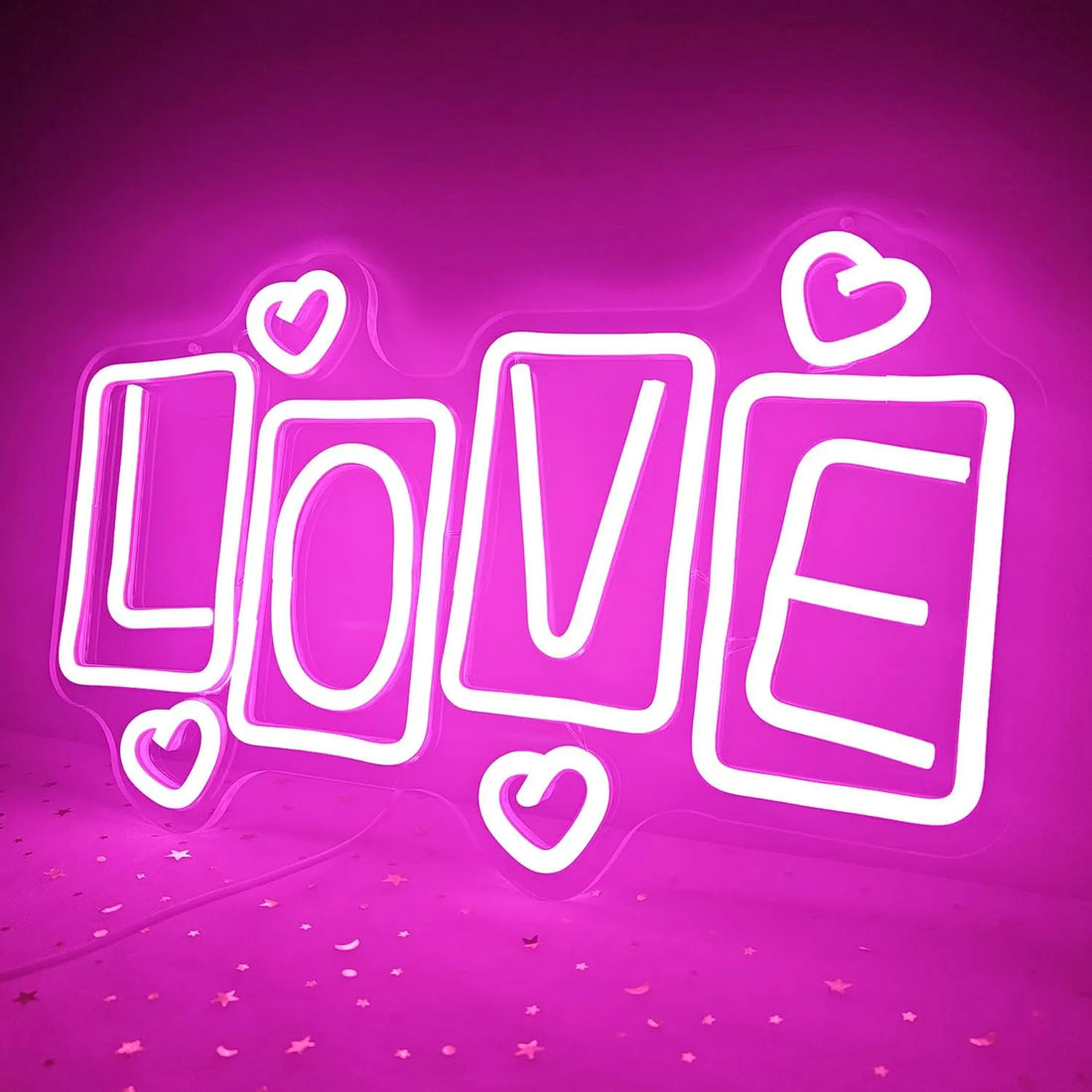 Heart LED Neon Sign - Valentine's & Wedding Decor