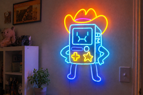 RETRO GAMING LED SIGN