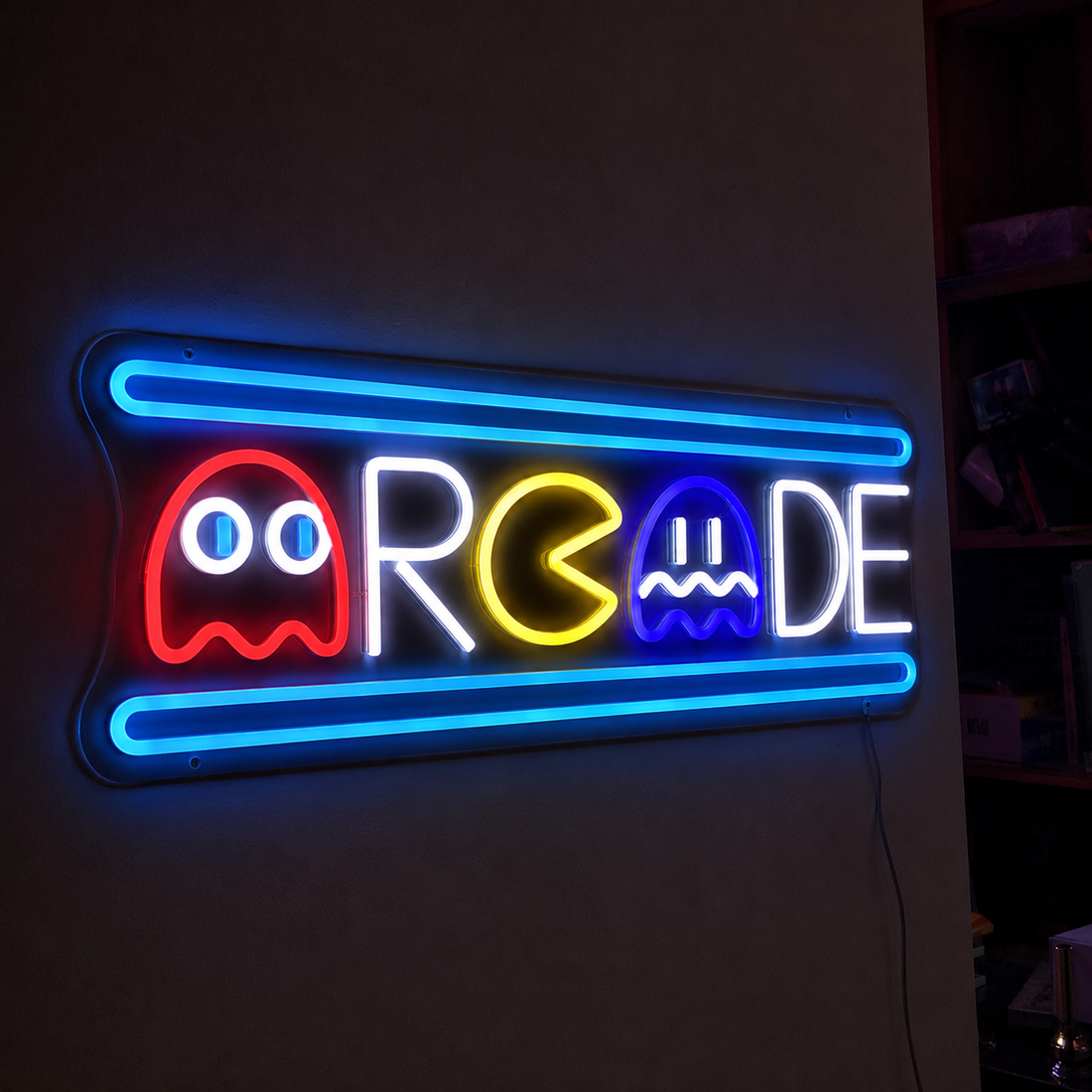 Arcade LED Neon Sign – Retro Gaming Wall Decor Light
