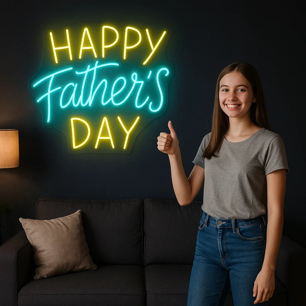 Father's Day Gifts Custom Neon Signs for Dad