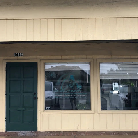 Custom 3D Braid Salon Shopfront Sign