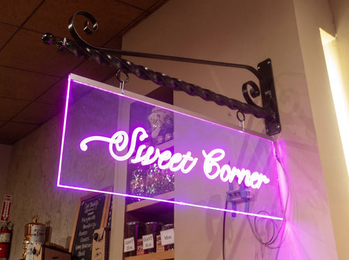 Acrylic Backlit Panel Wellness Centre Brisbane QLD - Neon Brothers