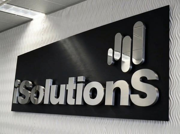 Elite tier vinyl sign example - Neon Brothers