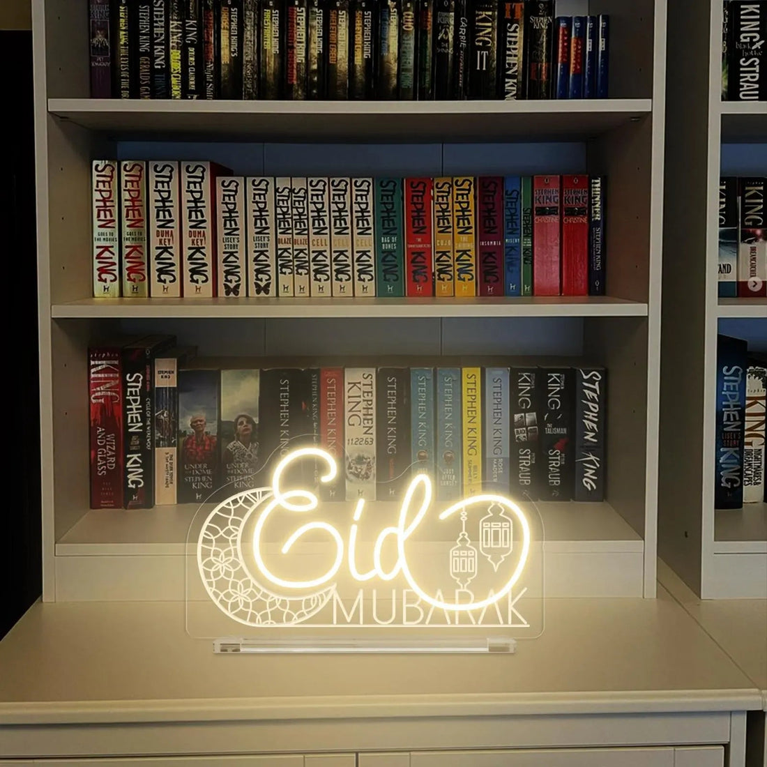 Eid Mubarak Neon Sign – Elegant Ramadan & Eid LED Party Decoration - Neon Brothers