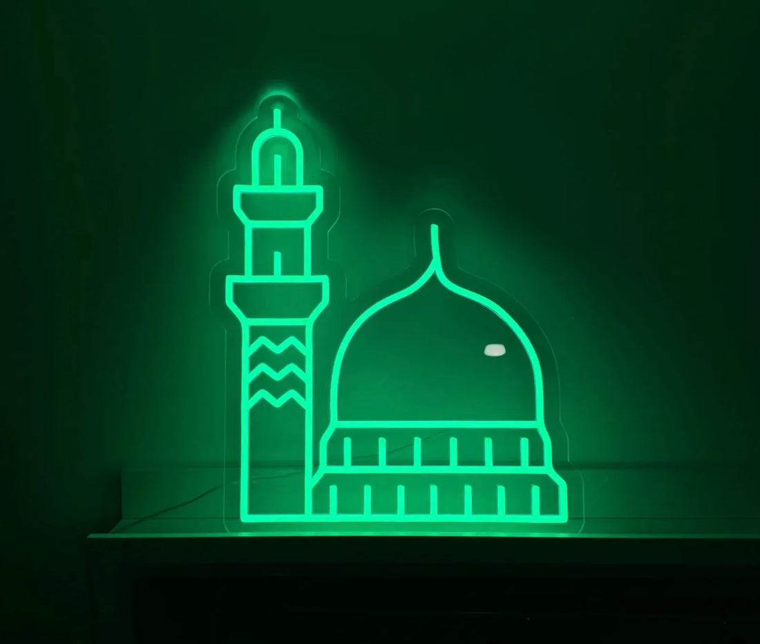 Madinah - Islamic Gift Neon LED Light - Inspirational Islamic Wall Art