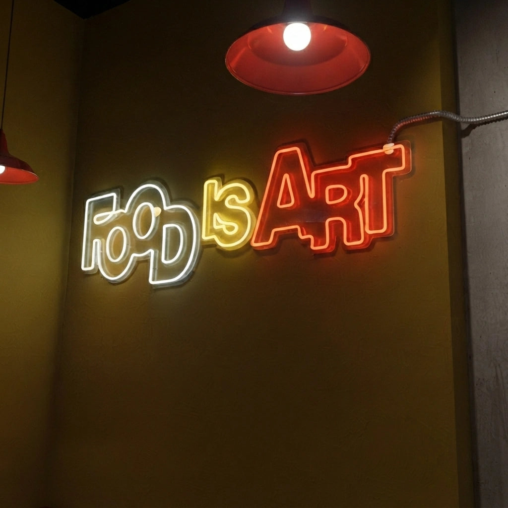 Hot & Art LED Neon Sign