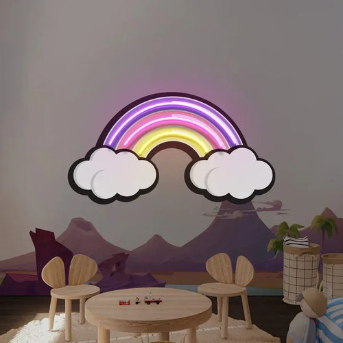 Rainbow Neon Sign – A Colorful Glow for Kids & Celebrations - Neon Brothers