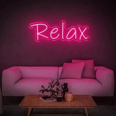 'RELAX' NEON SIGN-Neonsigns-Neon Brothers