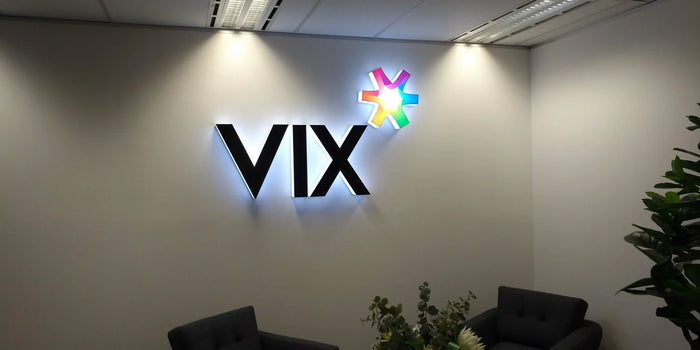 Custom Acrylic Backlit Sign Reception Office Perth WA - Neon Brothers