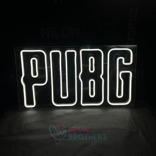 Custom PUBG LED Neon Sign for Gaming Rooms
