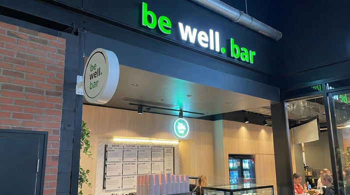 Custom cafe signage project LED neon lightbox Perth - Neon Brothers